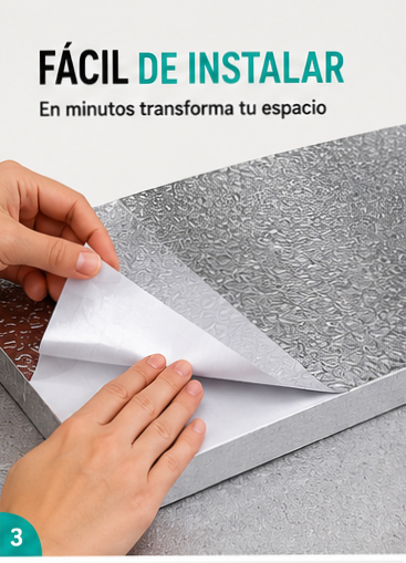 Papel Aluminio Adhesivo | Protege tu Cocina en Minutos✨